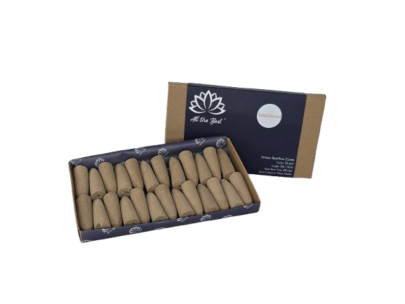Artisanal Handcrafted Premium Backflow Incense Cones – 2 inches